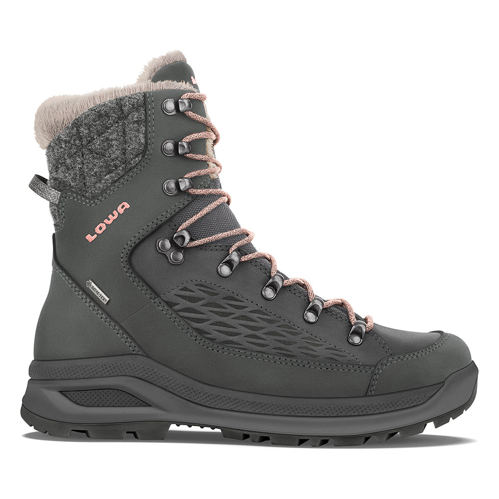 Scarpe Invernali Donna Lowa Renegade Evo Ice GTX Grigie Scuro NEMJIT-732